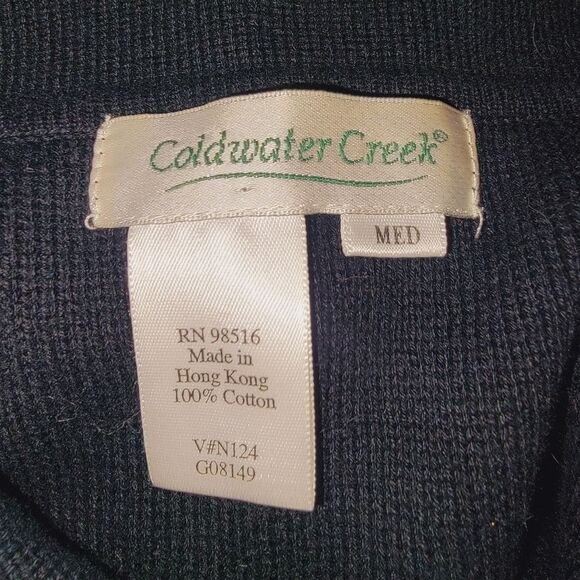 Coldwater Creek Vintage Holiday Christmas Cardigan Sweater size Medium - Picture 6 of 6